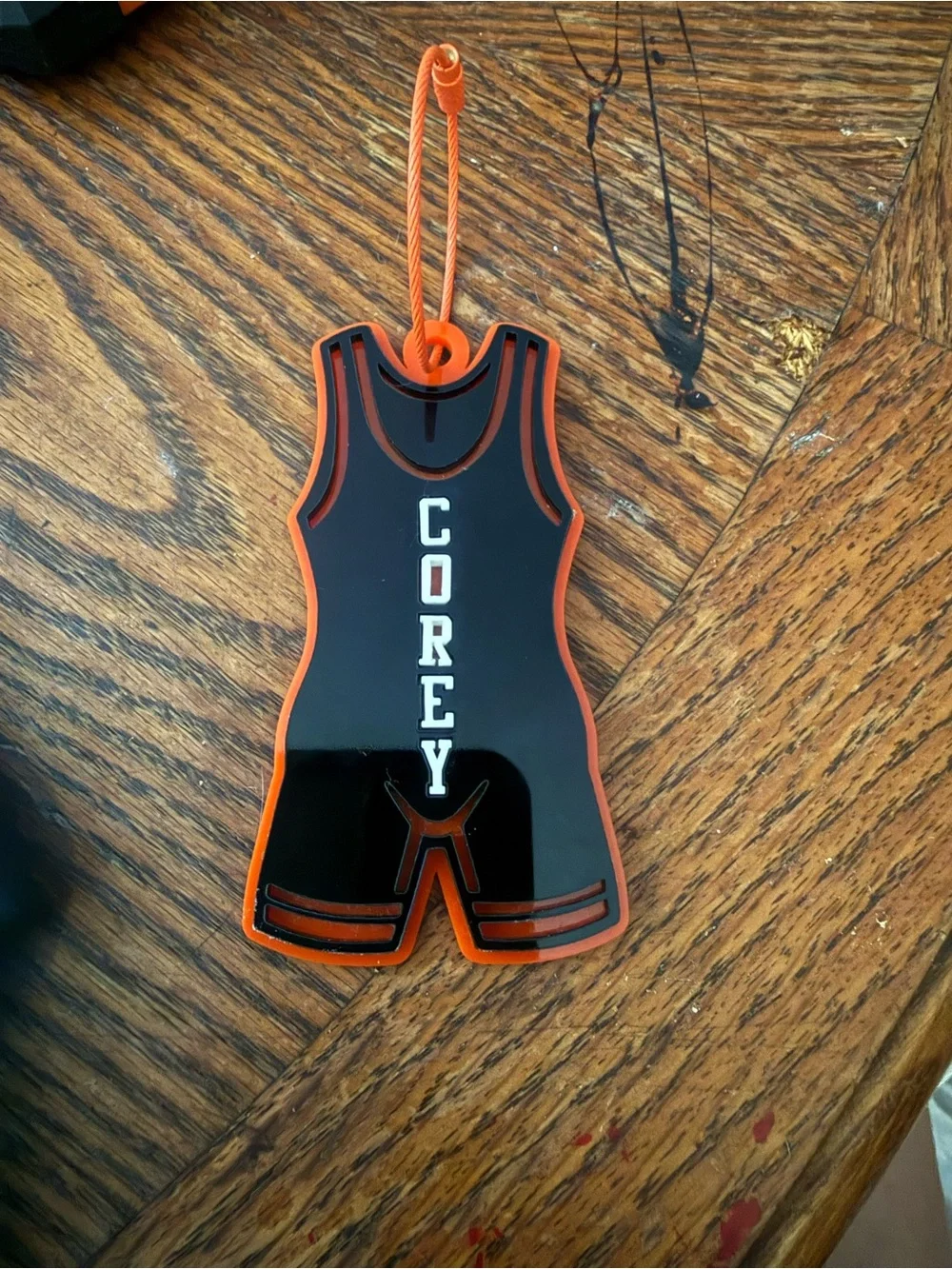 N/A black orange